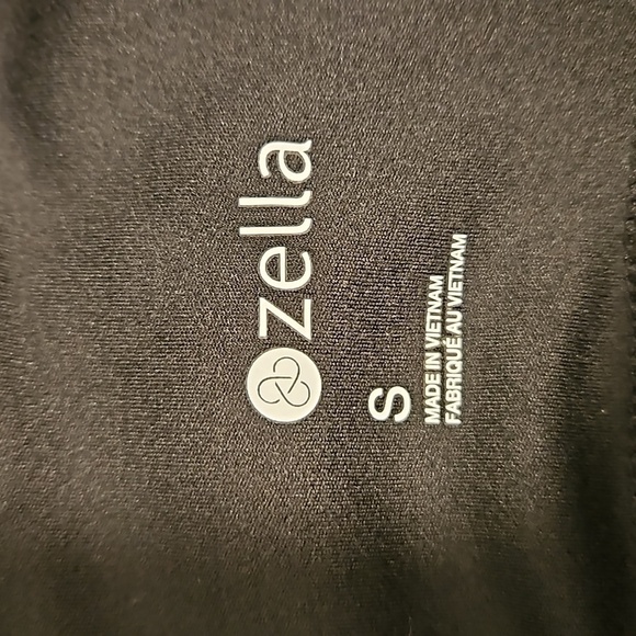 💕ZELLA💕 High Waist Asana Renew Leggings Split Cuff ~ Black Small S NWT - Picture 14 of 16